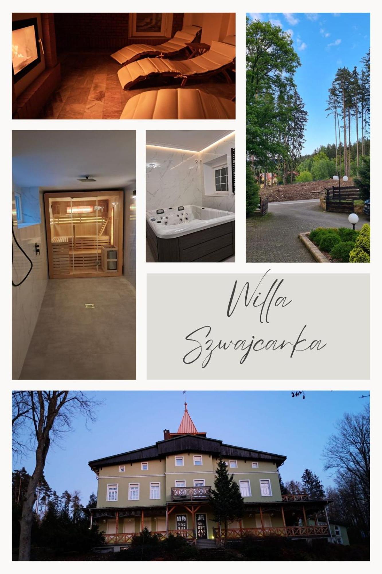 Szwajcarka Willa Z Sauna I Jacuzzi Кудова-Здруй Экстерьер фото
